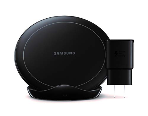 Product Cover Samsung Qi Certified Fast Charge Wireless Charger Stand (2019 Edition) with Cooling Fan for Select Galaxy and Apple iPhone Devices - US Version