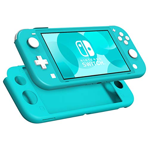 Product Cover MoKo Case for Nintendo Switch Lite, Silicone Protective Rubber Cover, Shock-Absorption Anti-Scratch Non-Slip Case for Nintendo Switch Lite Console - Turquoise