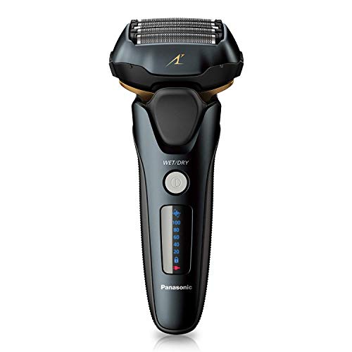 Product Cover Panasonic Arc5 wet/Dry Electric Shaver for Men With Pop-Up Trimmer, 16-D Flexible Pivoting Head & Intelligent Shaving Sensor, Es-Lv67-K, Black