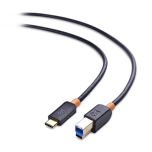 Product Cover Cable Matters Type-C USB 3.1 Type B Cable (USB-C/USB C USB B 3.0 / Type-C USB 3.1 to USB B) in Black 6.6 Feet