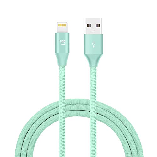 Product Cover LAX iPhone Charger Lightning Cable - [Mfi Certified] Durable Braided Apple Lightning USB Cord for Latest iOS Including iPhone 11/ 11 Pro Max/ 11 Pro/ XS/ XS Max/ X, iPad, iPod & MoreLAX iPhone Charger