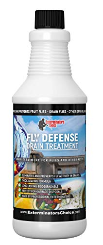 Product Cover Exterminators Choice Drain Gel and Fly Killer and Drain Cleaner 32 oz