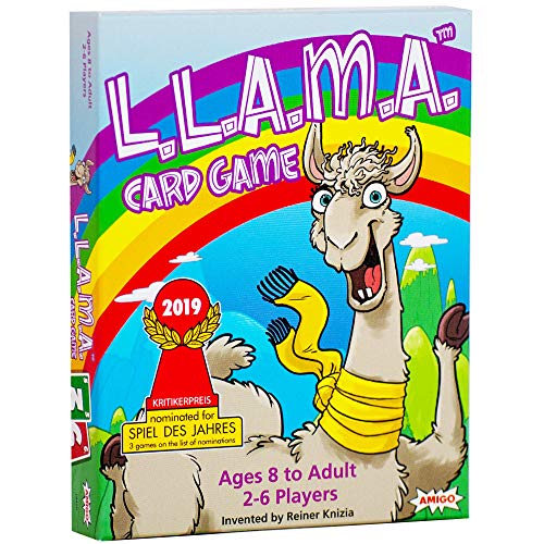 Product Cover AMIGO Games L.L.A.M.A. Llama-Themed Family Card Game Nominated for The Spiel Des Jahres (Game of The Year)