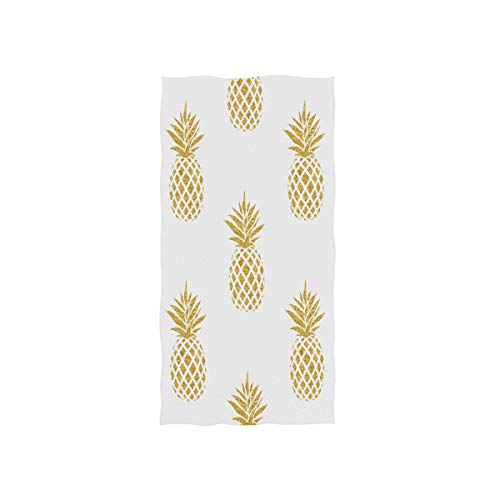 Product Cover senya Gold Pineapple Hand Towel Ultra Soft Luxury Towels for Bathroom 30