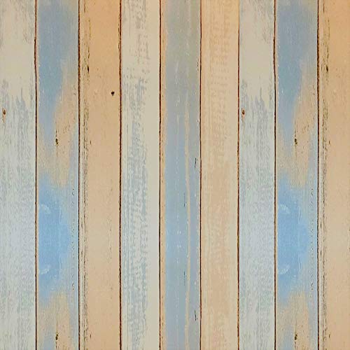 Product Cover Exponential Thriving Wood Stripe Self Adhesive Contact Paper Removable Wood Peel and Stick Decorative Wallpaper for Shelves Drawers Tables Furniture and Walls 17.7 x 78.7 Inch Roll