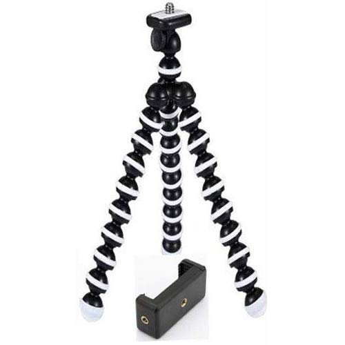 Product Cover Tygot Gorilla Tripod/Mini Tripod 13 inch for Mobile Phone with Holder for Mobile, Flexible Gorilla Stand for DSLR & Action Cameras