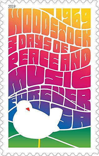 Product Cover Woodstock Forever Postage Stamps Commemorating 50th Anniversary of Woodstock Music and Art Fair