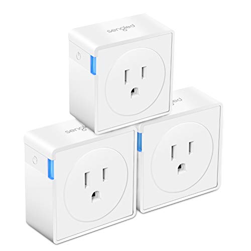Product Cover Sengled Plug Smart Outlet Compatible with Alexa and Google Assistant Hub Required APP Control Timer Function Type B Mini Smart Socket (3 Pack)