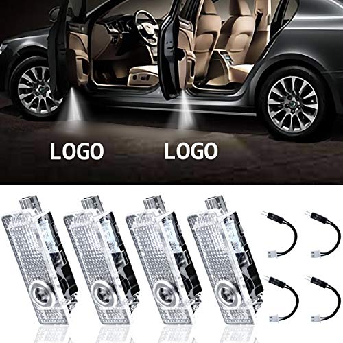 Product Cover Eogifee LED Car Door Light Projector Courtesy LED Laser Welcome Lights Ghost Shadow Light Logo Lamps for The Replacement of BMW 3/5/6/7/Z/GT Mini (4 Pack)