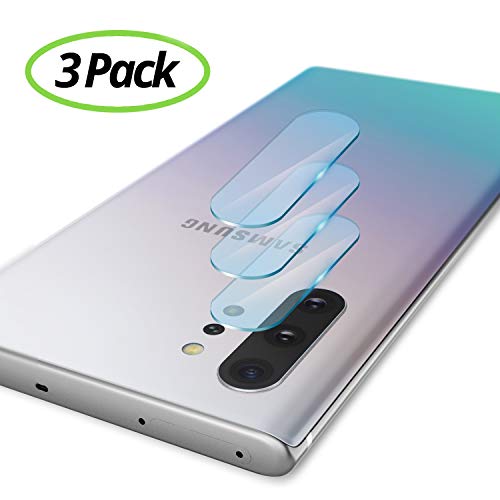 Product Cover Ringke Invisible Defender Tempered Glass (3 Pack) Galaxy Note 10, Galaxy Note 10 Plus Camera Lens Protector