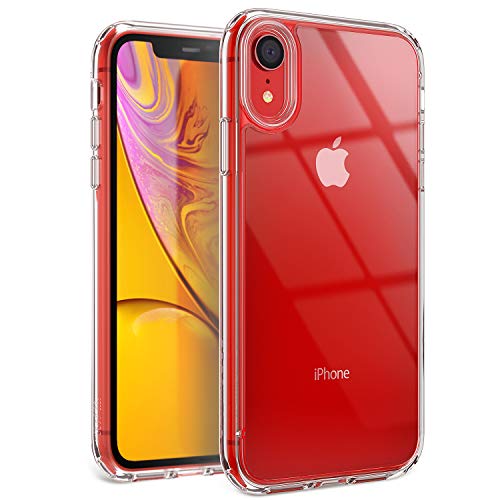 Product Cover YOUMAKER Stylish Crystal Clear Case for iPhone XR, Anti-Scratch Shock Absorption Slim Fit Drop Protection Premium Bumper Cover Case for iPhone XR 6.1 inch (2018) - Clear