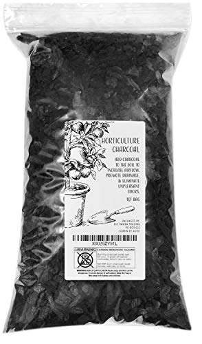Product Cover Horticultural Charcoal, 100% All Natural Hardwood Charcoal, Charcoal for Soil Amendment, Orchids, Terrariums, and Gardening (1qt)