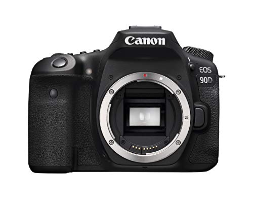 Product Cover Canon 90D Digital SLR Camera [Body Only], Black (3616C002)