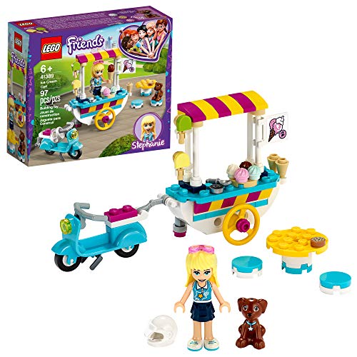 Product Cover LEGO Friends Ice Cream Cart 41389 Building Kit, Featuring Friends Stephanie Mini-Doll, New 2020 (97 Pieces)