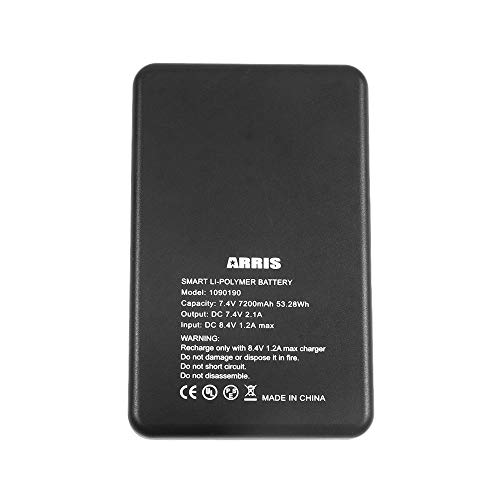 Product Cover ARRIS 7.4V 7200Mah Lipo Battery for Heated Vest and Heating Jacket ...