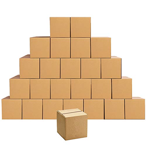 Product Cover EdenseeLake Shipping Boxes Small 5 x 5 x 5 Inches Cardboard Boxes, 25 Pack