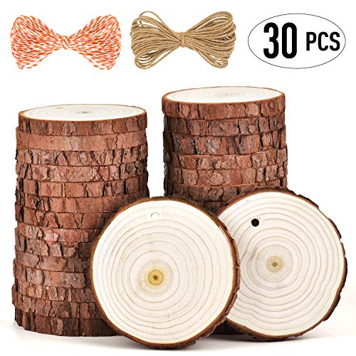 Product Cover 5ARTH Natural Wood Slices - 30 Pcs 2.7