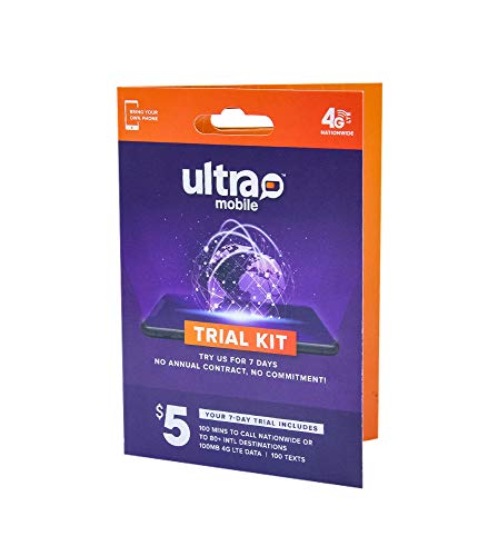 Product Cover Ultra Mobile Trial Kit | Verify Compatibility with Our International Talk, Text & Data Plans