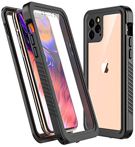 Product Cover RedPepper Designed for iPhone 11 Pro Max case, Clear Full Body Heavy Duty Protection with Built-in Screen Protector Shockproof Rugged Cover Designed for iPhone 11 Pro Max 6.5 inch
