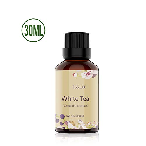 Product Cover ESSLUX White Tea Essential Oil, Aromatherapy Essential Oils for Diffuser, Massage, Soap, Candle Making, Home Fragrance - 30ML
