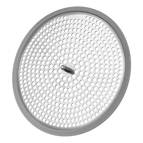Product Cover AmazerBath Shower Drain Hair Catcher with Fixed Screw, Stainless Steel Shower Drain Cover Strainer Hair Drain Protector for Bathroom Shower Stall - 1 Pack