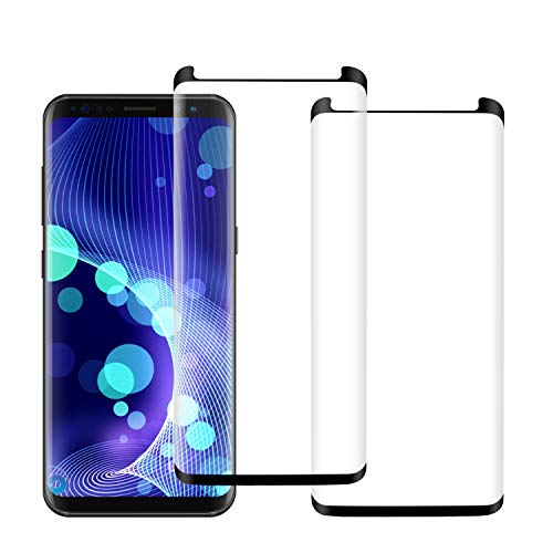 Product Cover KZLVN [2 Pack] Galaxy Note 8 Glass Screen Protector,9H Hardness Anti-Scratch Tempered Glass Screen Protector Film for Samsung Galaxy Note 8