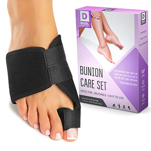 Product Cover Bunion Splint Bunion Corrector - Big Toe Straightener - Corrector Bunion - Bunion Socks for Hallux Valgus Bunion Pain Relief