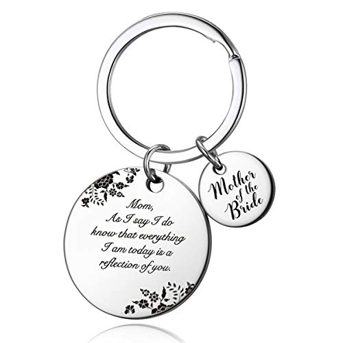 Product Cover Mother of the Bride Gifts - Mom As I Say I Do Key Chain, Mother of Bride Gift from Daughter