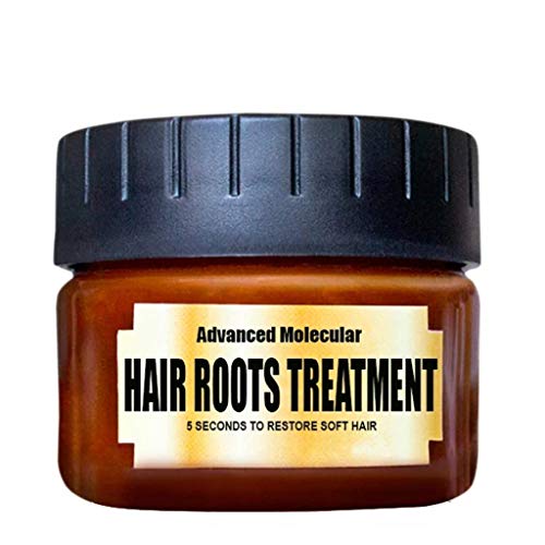 Product Cover Advanced Molecular Hair Root Treatment Collagen Intensive Treatment 60 ml, with argan Oil, jojoba Oil, shea Butter, and Aloe Vera, 100% Silicone Free & Animal Free