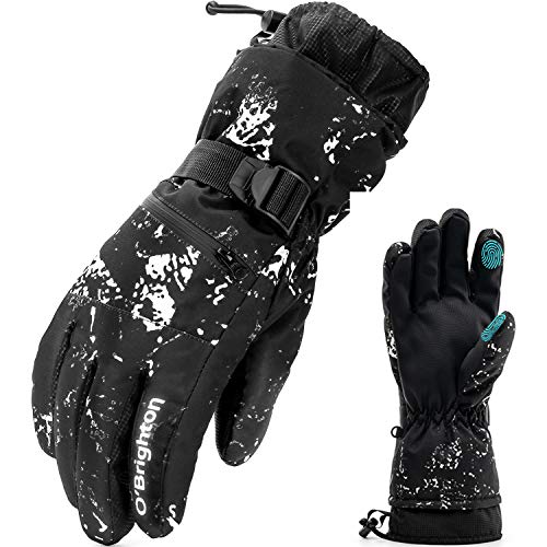 Product Cover Ski Gloves Waterproof Winter Warm Gloves Cold Snowboard Gloves Touch Screen for Outdoor Sport Men Women