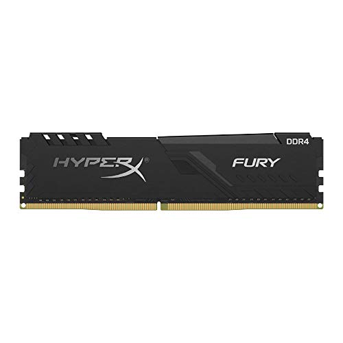 Product Cover HyperX Fury 8GB 3200MHz DDR4 CL16 DIMM 1Rx8  Black XMP Desktop Memory Single Stick HX432C16FB3/8