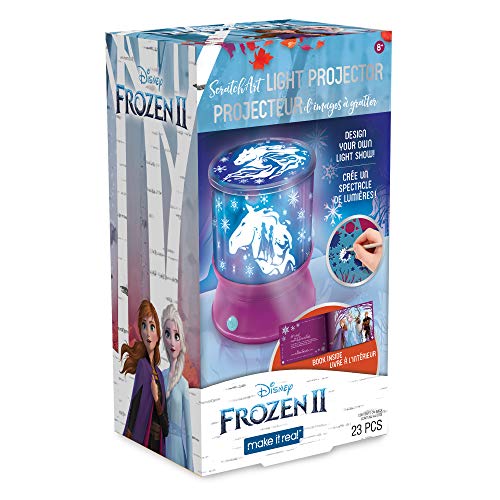 Product Cover Make It Real - Disney Frozen 2 Starlight Projector - DIY Ceiling Projector for Girls - Illuminates Kids Bedrooms with Scenes from Disney's Frozen 2