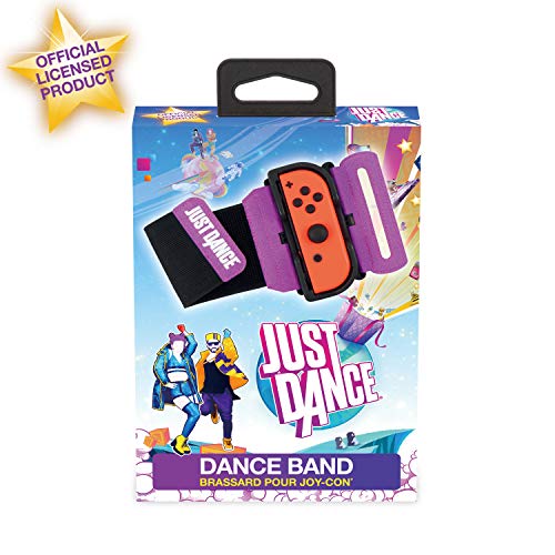 Product Cover Just Dance 2020 - Dance Band - Joycon Nintendo Switch Controller Cuff - Adjustable Elastic Strap with Space for Joy-Cons Left or Right (Nintendo Switch/)