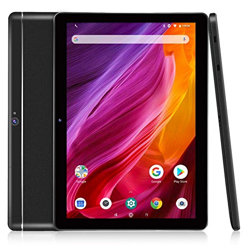 Product Cover Dragon Touch 10 inch Tablet, 2GB RAM 16GB Storage, Quad-Core Processor, 10.1 IPS HD Display, Micro HDMI, 2019 Android Tablets K10 5G Wi-Fi, Metal Body Black