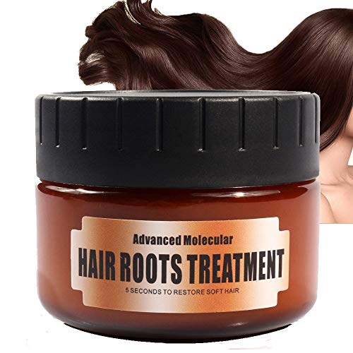 Product Cover Advanced Molecular Hair Roots Treatment Hydrating Argan Oil Hair Mask and Deep Conditioner Hair Detoxifying Mask Recover Elasticity Hair for Dry or Damaged Hair 60ML
