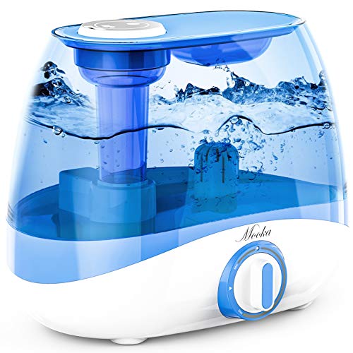Product Cover Mooka Humidifier for Bedrooms & Large Rooms, 5L (1.32Gal) Ultrasonic Cool Mist Humidifier for Babies, Lasts up to 50 Hours, Quiet Operation, Auto Shut-Off (BPA-Free)