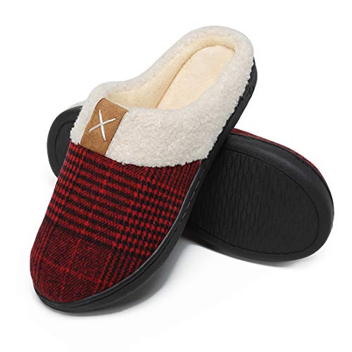 Product Cover incarpo Womens House Slippers Memory Foam Slippers Comfortable Plush Lining Slip on House Shoes Indoor Outdoor