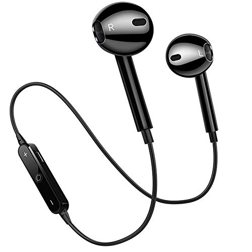 Product Cover Bluetooth Sport Headphones, Wireless Earbuds with HD Mic Bluetooth 4.2 and Secure Fit Noise Isolating Headsets Sweatproof in Ear Earphones for Running Gym Workout-Upgraded version (upgrade)