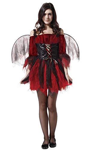 Product Cover CBM Halloween Costumes for Women Vampire Girl Adult Size Dress 5'1