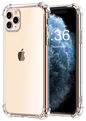 Product Cover Comsoon for iPhone 11 Pro Case, [Crystal Clear] Anti-Scratch Shock Absorption Phone Case Cover with 4 Corners Protection, Soft TPU Slim Case for Apple iPhone 11 Pro 5.8 inch (2019)