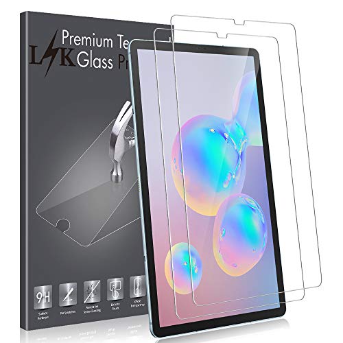 Product Cover LK [2 Pack] Screen Protector for Samsung Galaxy Tab S6 / Tab S5e 10.5 inch Tempered Glass [Easy Installation] HD Clear Bubble Free