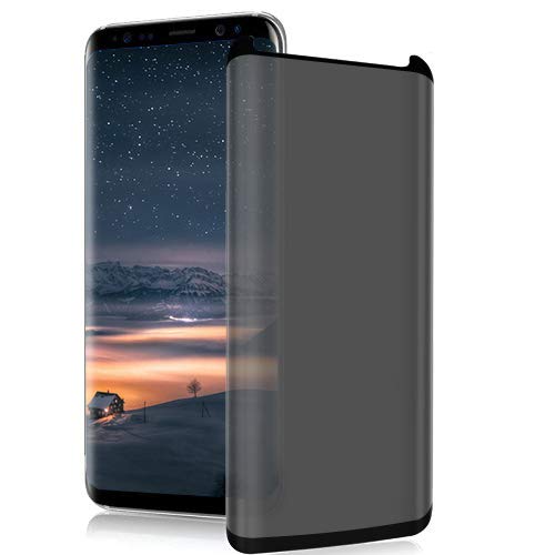 Product Cover [2 Pack] Note 9 Screen Protector, Privacy Tempered Glass [CaseFriendly] [Bubble Free ] [Full Coverage][[Anti-Scratch] Compatible with Samsung Galaxy Note 9
