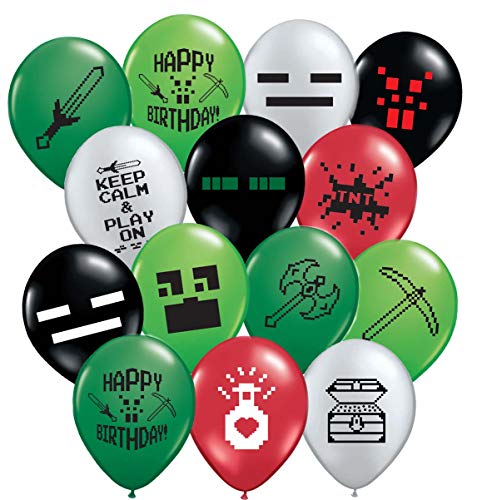 Product Cover Gypsy Jade's 24 Pixelated Party Balloons - Large 12