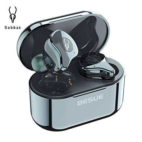 Product Cover True Wireless Earbuds Bluetooth 5.0 Headphones - Sabbat Stereo Deep Bass Wireless Headphones for Sport/Workout/Music, Noise Cancelling Bluetooth Headset for Sumsung Galaxy/iPhone/iOS/Android