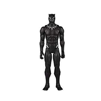 Product Cover WON Superhero Black Panther Action Figure (12Inch) with LED Light and Sound Effects 30 cm Avengers End Game Toy for Kids