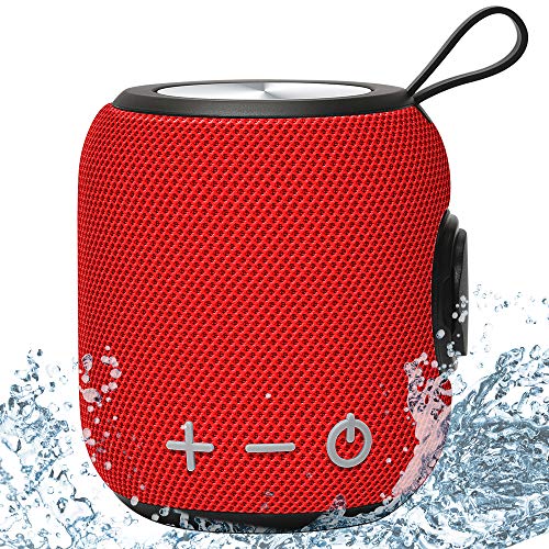 Product Cover Portable Bluetooth Speaker,Bluetooth 5.0 Dual Pairing Loud Wireless Mini Speaker, 360 HD Surround Sound & Rich Stereo Bass,12H Playtime, IPX6 Waterproof for Travel, Outdoors, Home and Party