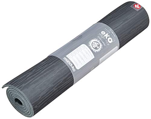 Product Cover Manduka eKO Yoga Mat - Premium 6mm Thick Mat, Eco Friendly and Made from Natural Tree Rubber. Ultimate Catch Grip for Superior Traction, Dense Cushioning for Support and Stability.