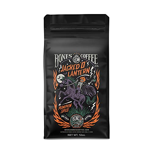 Product Cover Bones Coffee Company Jacked 'O' Lantern Pumpkin Spice Coffee (Ground Coffee)