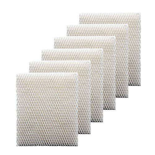Product Cover Colorfullife 6 Pack Humidifier Wicking Filter T for Honeywell Top Fill Tower Humidifier HEV615, HEV620, Filter T, Replace Part HFT600T HFT600PDQ