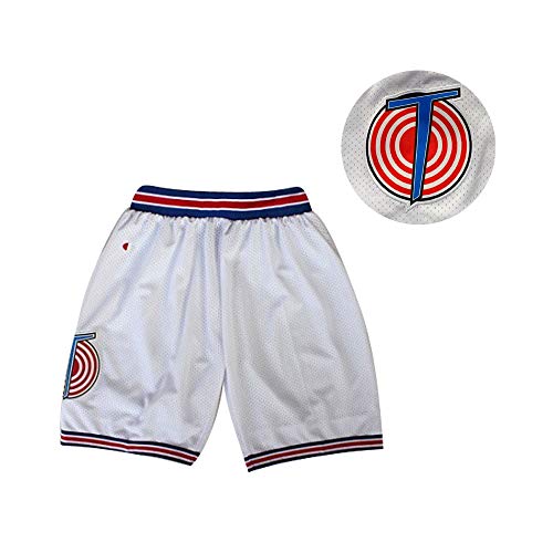 Product Cover Space Jam Movie Basketball Tune Squad Shorts White Black Red Halloween hot